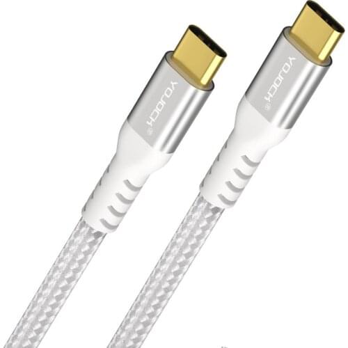 USB C-C YOJOCK PD 60W Cable For 2020 Quick Charge 3.0 USB-C Fast USB Charge Cord