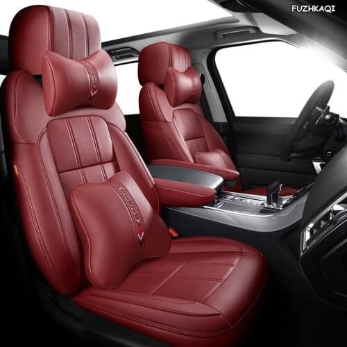 FUZHKAQI Custom Leather car seat cover For MAZDA ATENZA 6 CX-7 CX-4 CX-5 Axela MAZDA 3 8 2 5 CX-9 CX-3 Automobiles Seat Covers