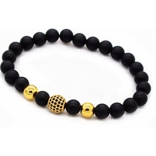 Hot Selling ! New Fashion lava stone Bracelets popular micro-drilling ball mill yarn yoga lava beads bracelet jewelry gift