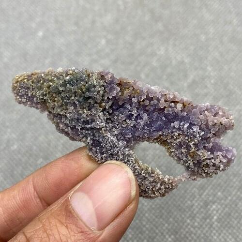 Natural grape agate mineral specimen stones and crystals healing crystals quartz gemstones free shipping