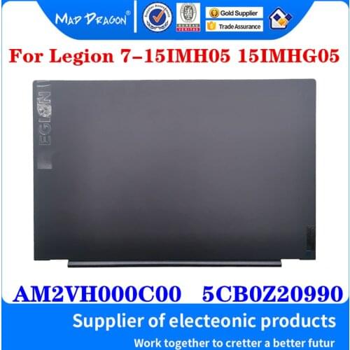 New AM2VH000C00 5CB0Z20990 For Lenovo Legion 7-15IMH05 15IMHG05 Laptop Top Case Lcd Back Cover Rear Lid Assembly A Shell Black