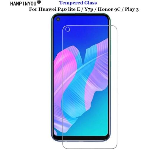 For Huawei P40 lite E / Y7p Clear Tempered Glass 9H 2.5D Premium Screen Protector Film For Huawei Honor 9C / Play 3 Play3