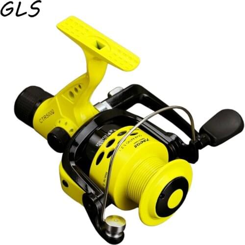 Fishing Reel CTR2000-7000 5.5:1 Foldable Arm Rocker Spinning Reel Rear drag Spool Spinning Wheels