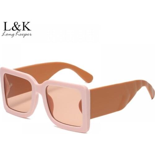 Fashion Vintage Oversized Square Sunglasses Women 2021 New Luxury Brand Designer Big Frame Sun Glasses Ladies Travel Shades