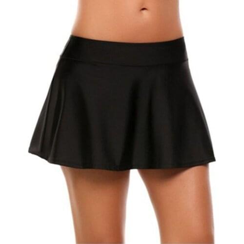 High Waist Womens Quick Drying Sports Short Skirt Badminton Table Tennis Golf Training Safety Black Skirts Female Sportswear