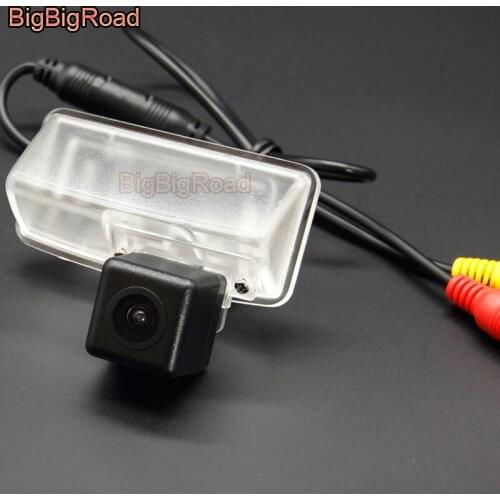 BigBigRoad Vehicle Wireless Rear View Backup Camera HD Color Image For Toyota Avanza 2010 2011 2012 2013 Estate Wagon 2001-2007