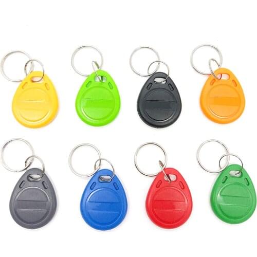 2pcs 125KHz T5577 EM4305 Copy Rewritable Writable Rewrite Duplicate RFID Tag Copy 125khz card Proximity Token Keyfobs