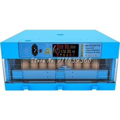 Incubator Small Domestic Chicken Incubator Automatic Intelligent Chicken Duck Goose Quail Incubator