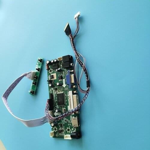 Kit for LTN156AT17 Panel Monitor Display HDMI+DVI+VGA LCD LED 15.6" 40pin M.NT68676 Controller Board 1366x768 Screen