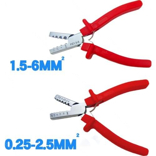 PZ 0.25-2.5 GERMANY STYLE CRIMPING PILER FOR Terminal 0.25-2.5mm2 CRIMPING PLIERS Crimping Tools