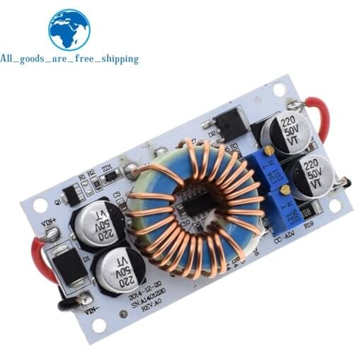 TZT DC DC Boost Converter Constant Module Current Mobile Power Supply 250W 10A LED Driver Module Non-isolated Step Up Module