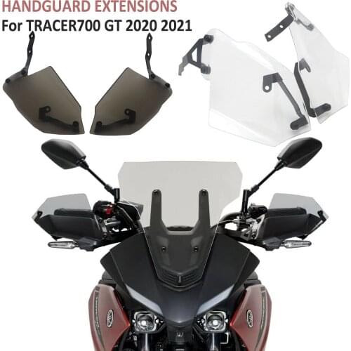Handguard Extensions Hand Wind shield Protector Guard FOR TRACER700 Tracer 700 Tracer 7 GT 2020 2021