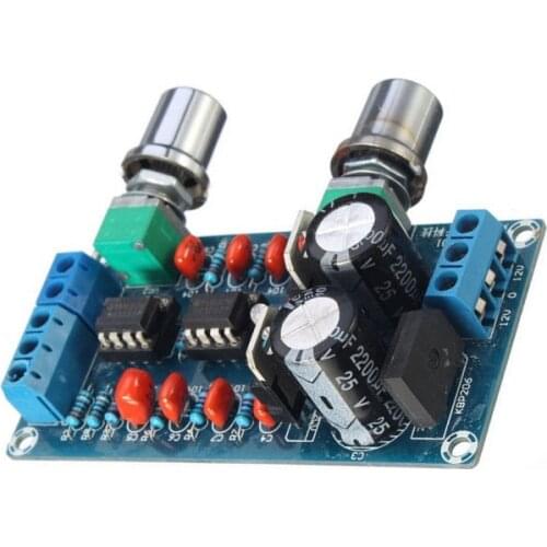 NE5532 Low-pass Filter subwoofer volume control preamp board Module S