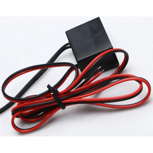 DC 12V Mini Neon EL Wire Power Driver Controller 1-5M Glow Cable Strip Light Inverter Supply Adapter Flexible Neon Wire Driver