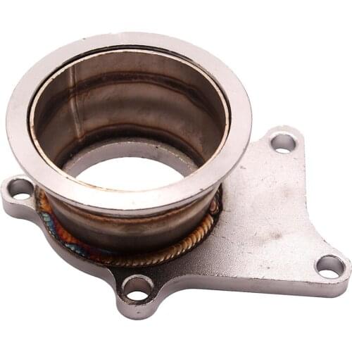 Stainless Steel for T3/T4 Turbo 5 Bolt to 3" V-Band Flange Turbo Adaptor