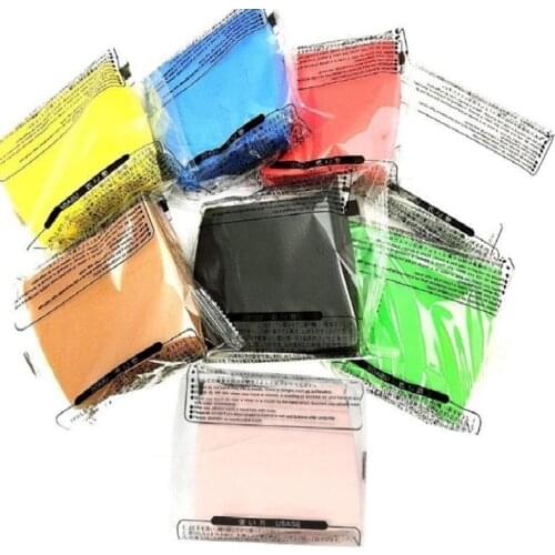 Dongzhur New Japan DAISO Soft Clay Lightweight Modeling Air Dry Ultralight Clay Blue Black White Red Yellow Green Brown