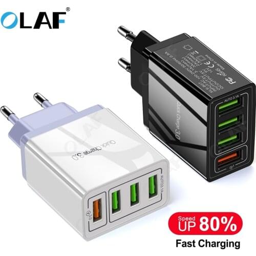 OLAF Quick Charge 4.0 USB Charger For iPhone 11 Samsung S9 Xiaomi quick charge 3.0 Fast Charger QC 3.0 Phone Charger usb Adapter