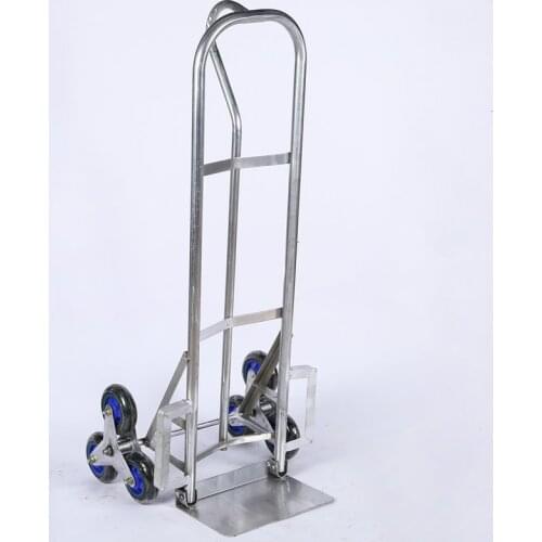 Climbing Car Six-wheeler Load King Hand Truck Pulling Truck Warehouse Handling Tool Trolley Climbing Car