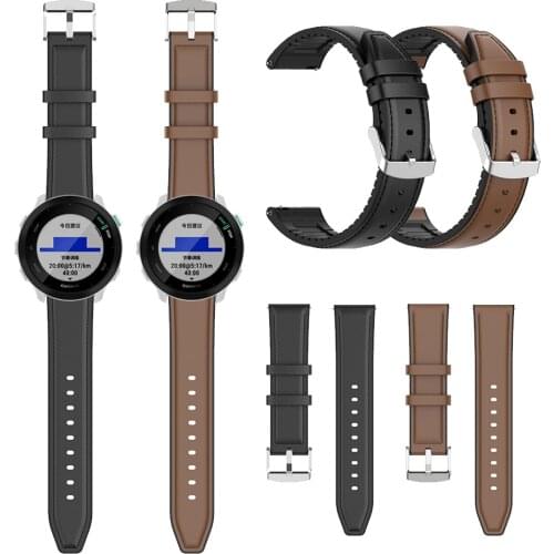 Watch Band For Garmin Forerunner 55 158 Wrist Strap For Garmin Forerunner55 158 Replacement Leather Soft Silicone Bracelet Loop