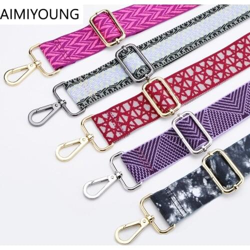 AIMIYOUNG Bag Strap Handbag Belt Shoulder Bag Wide Strap Replacement Strap Accessory Bag Part Adjustable Belt For Bag 130cm