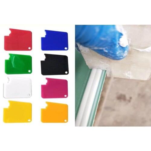 Car Body Silicon Sealant Scraper Squeegee Tool Set Auto Door Edge Cement Scraping Plastic Filler Spreader Knife 8pcs/lot