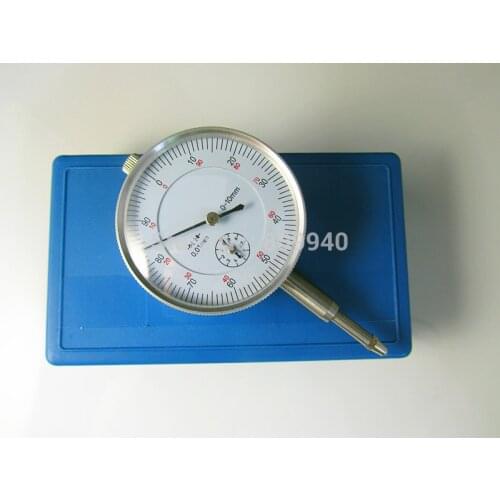 Precision Tool 0-10mm dial indicator 10mm Dial Indicator Gauge 0.01mm Accuracy