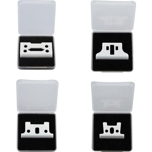 1PC Ceramic Movable Blade Ceramic Replacement Cutter for Clipper Blades Hair Trimmer Beard Blade Hair Removal