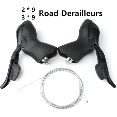 9 speed 18/27 Speed Road Bike Shifters 2/18 S conjoined DIP 3 / 27 Mountain Cheap Bike Derailleurs spare parts