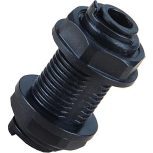 A306 Slip lock black baffle plate glass splint joint water quick connector