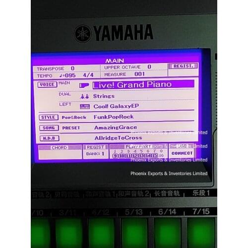 Brand New LCD screen for PSR-S550 PSR S550 Display Panel