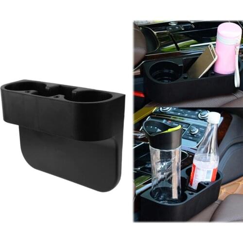 3 in 1 Car Cup Holder Auto Seat Gap Water Cup Drink Bottle Phone Keys Organizer Storage Holder Drink Shelf Car Organizer