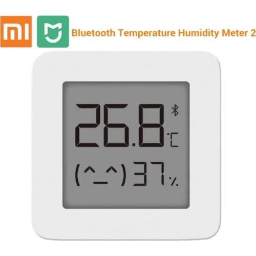 Xiaomi Mijia Bluetooth Temperature humidity Meter 2 Wireless Smart Electric Digital Sensor Screen Smart Home Moisture Meter
