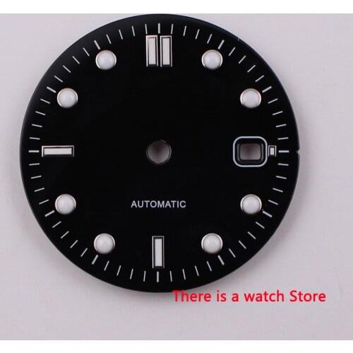 31mm sterile white watch Dial eta 2836/2824 2813/3804 Miyota 8215 821A 82 Series movement