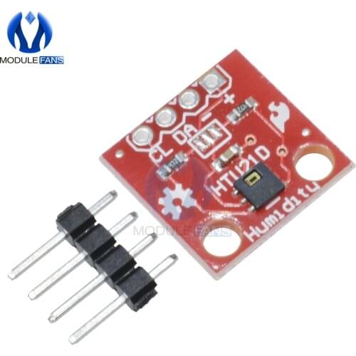 Digital Temperature Humidity Sensor Module HTU21D Board Temperature Sensor Breakout Highly Accurate