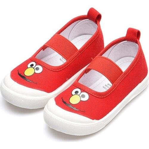 Toddlers Kids Shoes Boys Girls Canvas Sneakers Soft Cartoon Prints Childrens Casual Shoes Kindergarten Pupils Shoes
