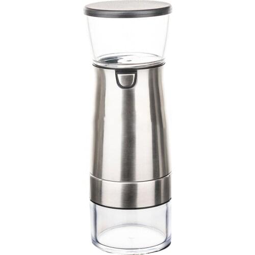 Electric Coffee Grinder Portable USB Stainless Steel Coffee Mill Grinding Coffee Beans USB Rechargeable Handheld Coffee Machine