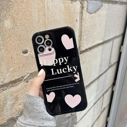 Retro Sweet love Art kawaii Japanese Phone Case For iPhone 12 11 Pro Max XR XS Max X 7 8 Plus 12 mini 7Plus case Cute Soft cover
