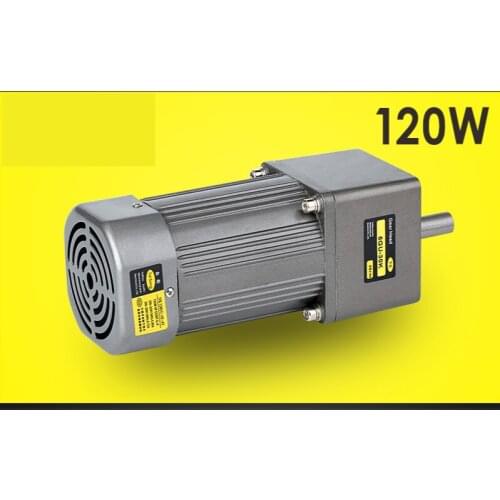5IK120GU-CF AC220V 50/60HZ 120W AC geared motor, high torque, reversible, speed control motor + speed controller