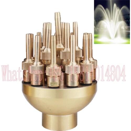 1 inch adjustable Fountain nozzle,Fountain Sprinkler,Pond Sprinkler nozzle,landscape sprinkler,Music Fountain
