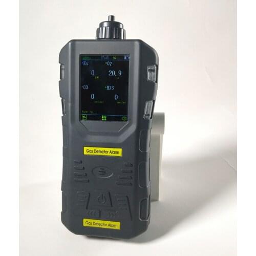 Portable pump gas detector , oxygen O2, ozone O3, nitric oxide NO monitoring instrument S316