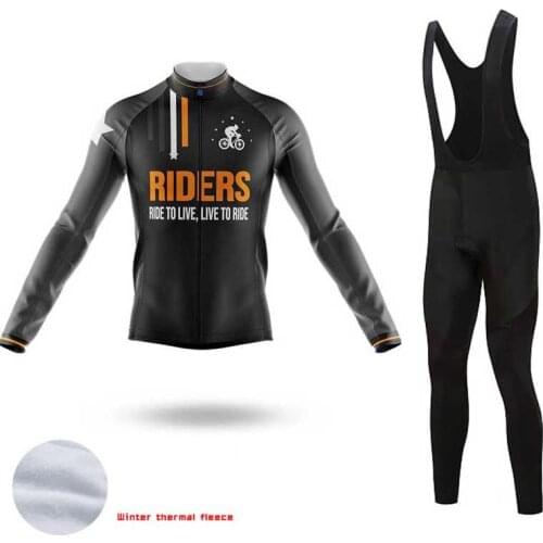SPTGRVO Lairschdan 2020 riders men/women long sleeve winter thermal fleece cycling jersey set mtb bike outfit Bicycle clothing