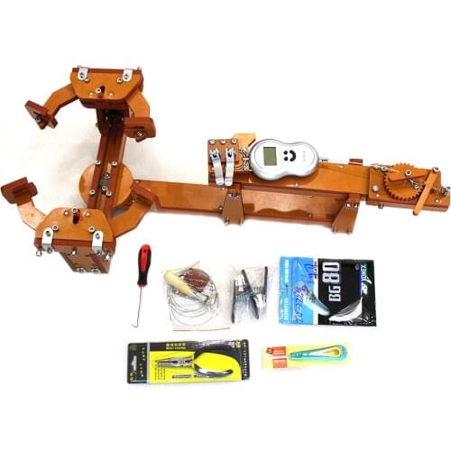 Winch type Personal DIY badminton racket stringing machine Pulling Threading machine wire stretcher Over 60LB