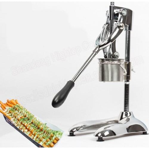 30CM Long Potato Strip Extruder Mashed Potatoes French Fries Maker Machine Manual Potato Forming Tool