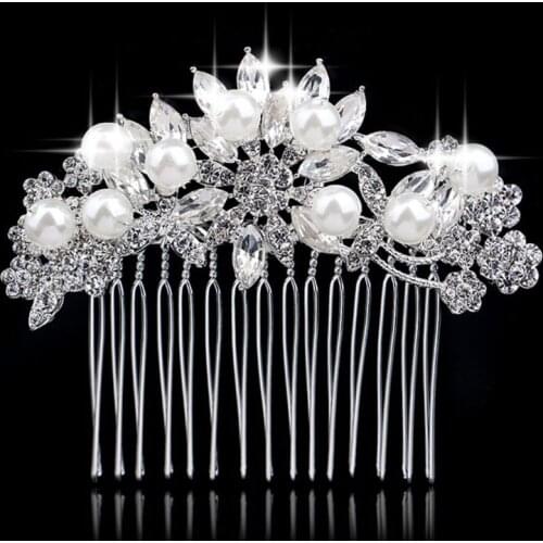 Vintage Bridal Hair Comb for Wedding Crystal Bridal Hair Pieces Bridesmaids Gift