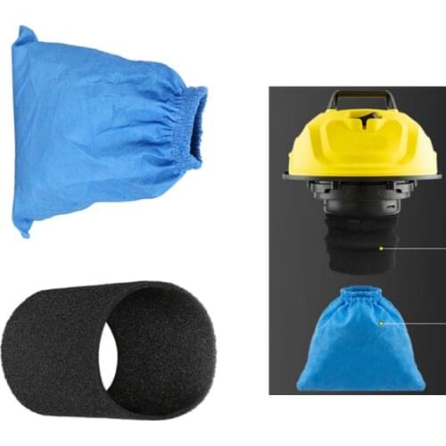 Wet Dry Foam Filter Filters bag motor protective bag for Karcher WD NT Series Accessories MV1 WD1 WD2 WD3 Vacuum Cleaner Parts