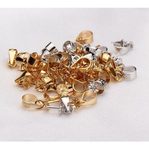 DIY jewelry store,fashion Natural Freshwater Pearl Pendant Necklace Clasp Accesorry buckle Jewelry making