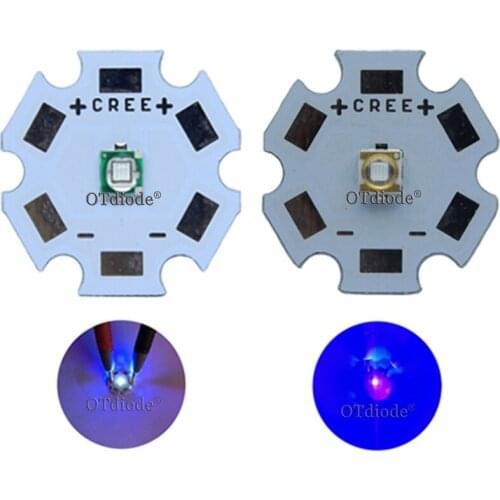 10-50PCS 3W 3535 High Power LED UV Purple Light Chip 365nm 385nm 395nm 420nm Emitter Diode Ultra Violet DIY