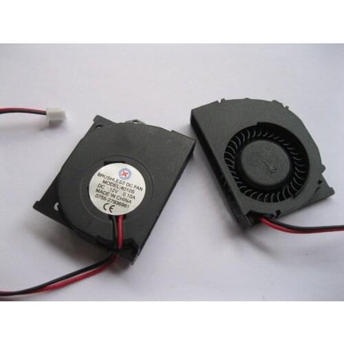 10 pcs Brushless DC Cooling Blower Fan 4010S 12V Black