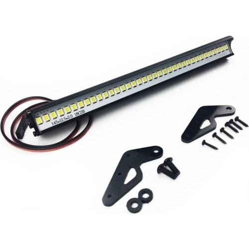 148MM Super Bright 36 LED Lights Bar for 1/10 RC Crawler Car Axial SCX10 90046 D90 Traxxas TRX4