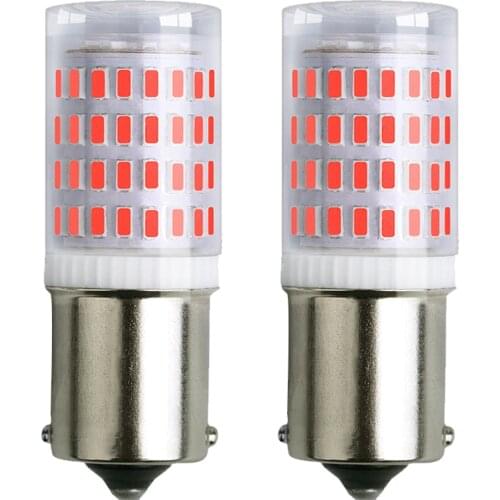 2PCS 1156 P21W 7506 P21/5W 1157 BA15S Super Bright LED Car Tail Brake Bulb Turn Signals Auto Reverse Lamp Daytime Running Light